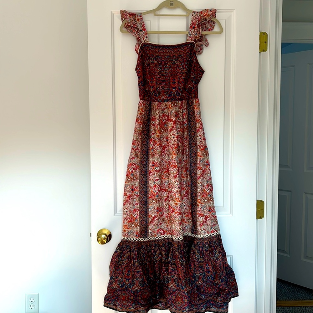 Haute Hippie sundress fall colors size 2